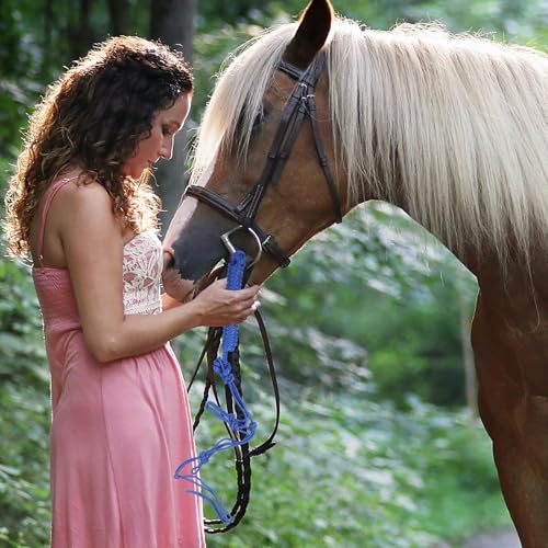 Licol en corde pour chevaux GALPADA en polyester résistant