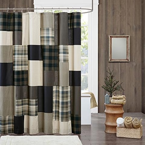 Woolrich Winter Hills Cotton Shower Curtain Cover