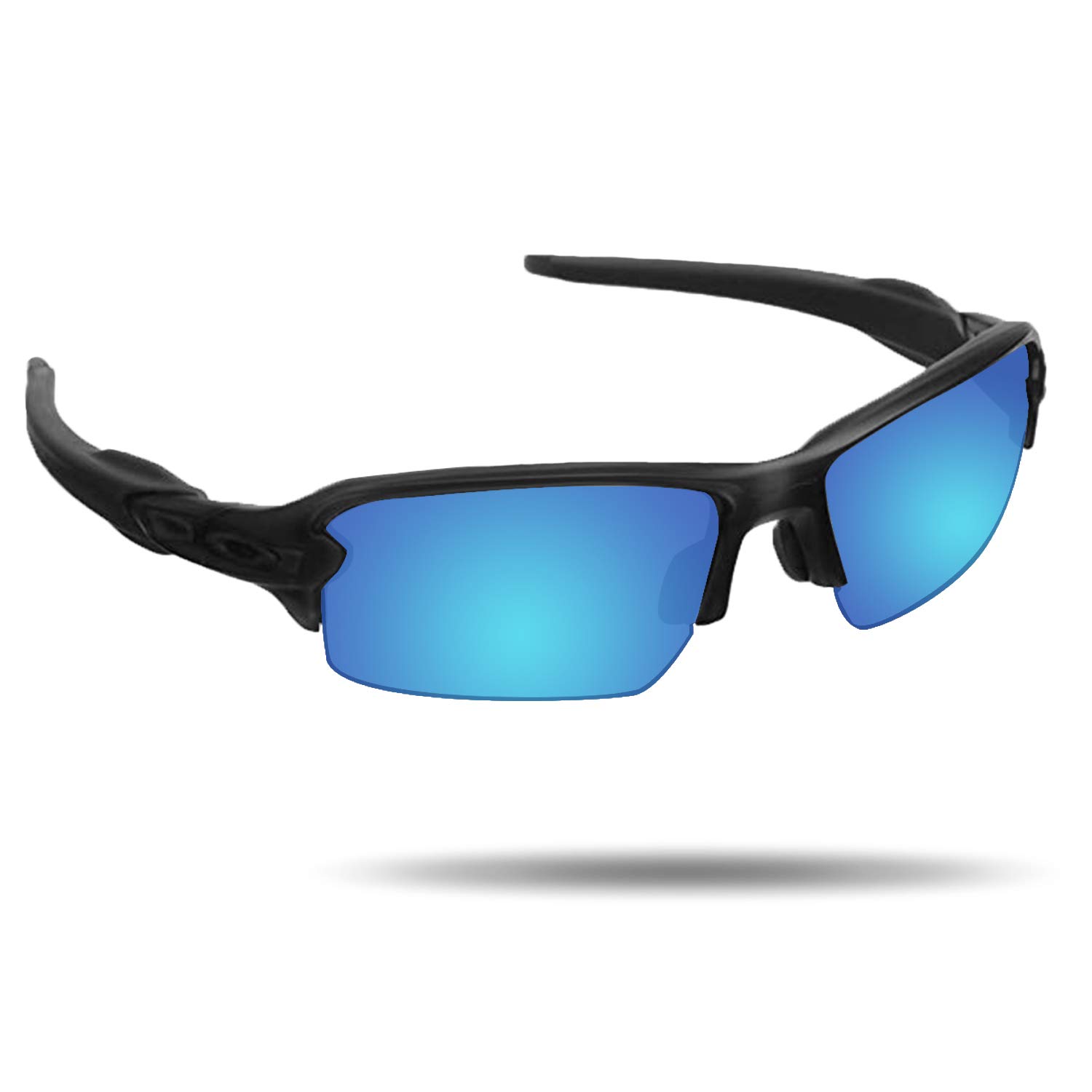 Amazon | 【2 pairs packed】Fiskr 色褪せ防止 Oakley Flak 2.0交換用