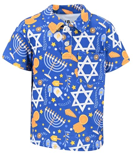 Image of Unique Baby Short Sleeve Collared Boys Polo Shirt, Toddler Kids Polo Shirts