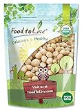 Food to Live Organic Whole Macadamia Nuts, 8 Ounces – Non-GMO, Raw, Shelled, Unsalted, Kosher, Vegan, Bulk. Keto Snack. Buttery Flavor. Good Source of Fiber, Healthy Fats. Perfect for Desserts.
