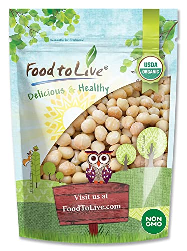 Food to Live Organic Whole Macadamia Nuts
