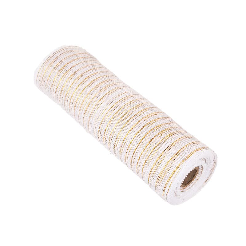 Mesh pailleté PP blanc pour structure de nœud rigide sans affaissement