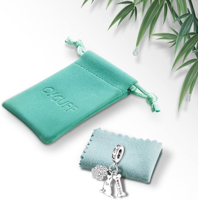 CYCUFF 925 Sterling Silver Charms Suitable for Charm Necklaces, Bracelet Pendants Beads Jewellery Gift for Women Family Friends - Image 7