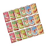 LOLIPPYY 30 Piezas Sobres Rojos Chinos Sobres para Dinero Regalos Año Chino Diseño Auspicioso para Festival de Paquetes de Regalo con Dinero para Fiestas