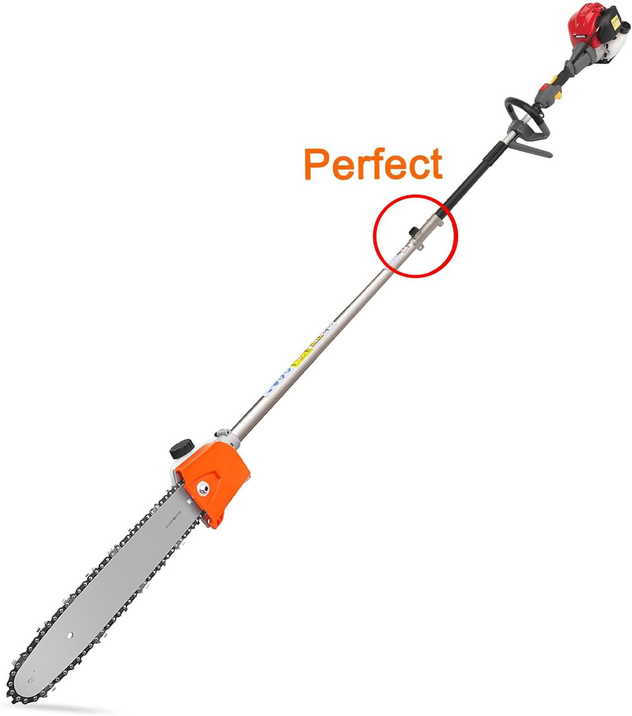 kerlista SSPP ポール SAW アタッチメント 12インチ ブレードプルーナーアタッチメント UMC425およびUMC4