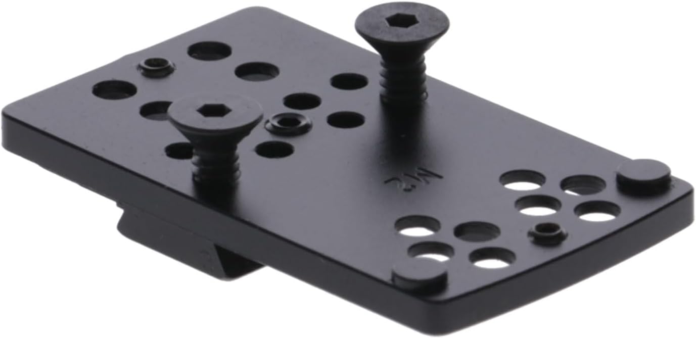 TRUGLO Pistol Red Dot Sight Mount | Tactical Hunting Shooting Lightweight Durable Compact Dot Optic Steel Mount Plate