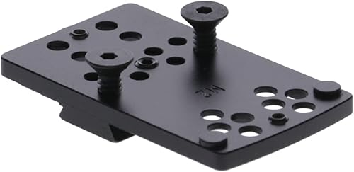 Miniatura 2 de TRUGLO Pistol Red Dot Sight Mount Tactical Hunting Shooting Lightweight Durable Compact Dot Optic Steel Mount Plate