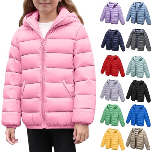 ADLVZOA Winter Coats for Girls Puffer Jacket Hooded Warm Winter Coats - image 1