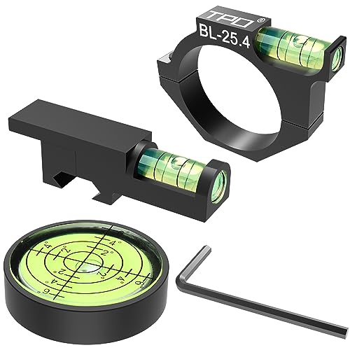 1 Inch Tube Anti-Cant Rifle Scope Bubble Level for Precision Long-Range Shooting (1