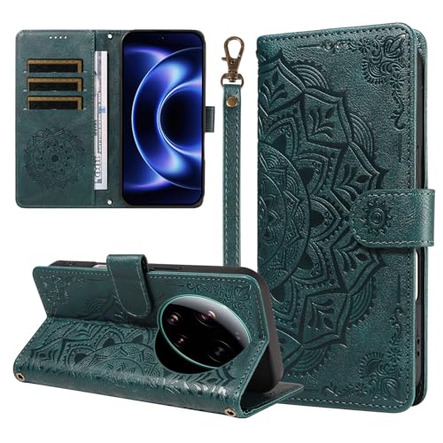 �X�}�z�P�[�X �Ή��@�� for Xiaomi 17 Ultra �X�}�z�P�[�X�y�t���b�v�� �X�^���h�t�� �J�[�h�z���_�[ �������[ �}�O�l�b�g���� �E�H���b�g�zGreen