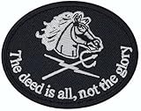 Seal Team 6 Black Squadron Devgru Patch - 3 x 3 Inch Hook Fastener C568