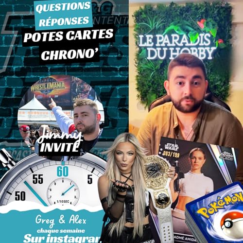 Potes cartes chrono avec Jimmy du paradis du hobby