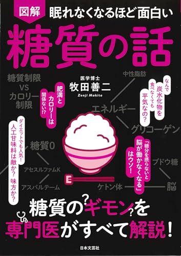 眠れなくなるほど面白い 図解 糖質の話: 糖質のギモンを専門医がすべて解説!のサムネイル