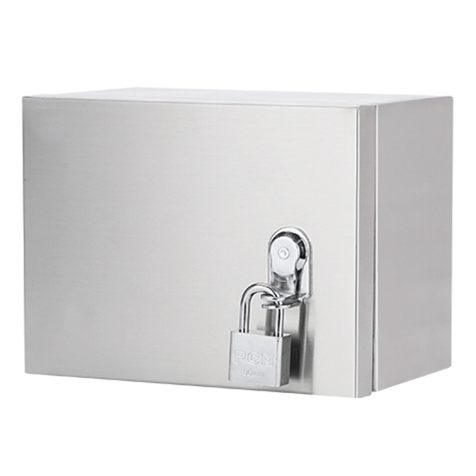 Scatola Elettrica con Serratura, Impermeabile, Piccola Scatola Di Giunzione, Acciaio Inossidabile 304, Facile Da Installare, for Interni/esterni(25x20x14cm/9.8x7.9x5.5in)
