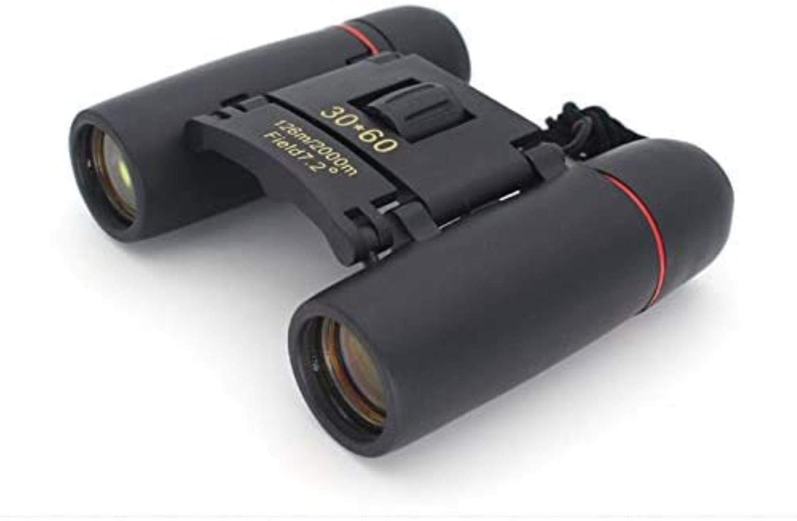 Telescopio Binoculares Alta Potencia Binoculares Zoom 30x60 Binoculares Plegables Viajes al Aire Libre Ver Camping Mini telescopio Interiores/Exteriores