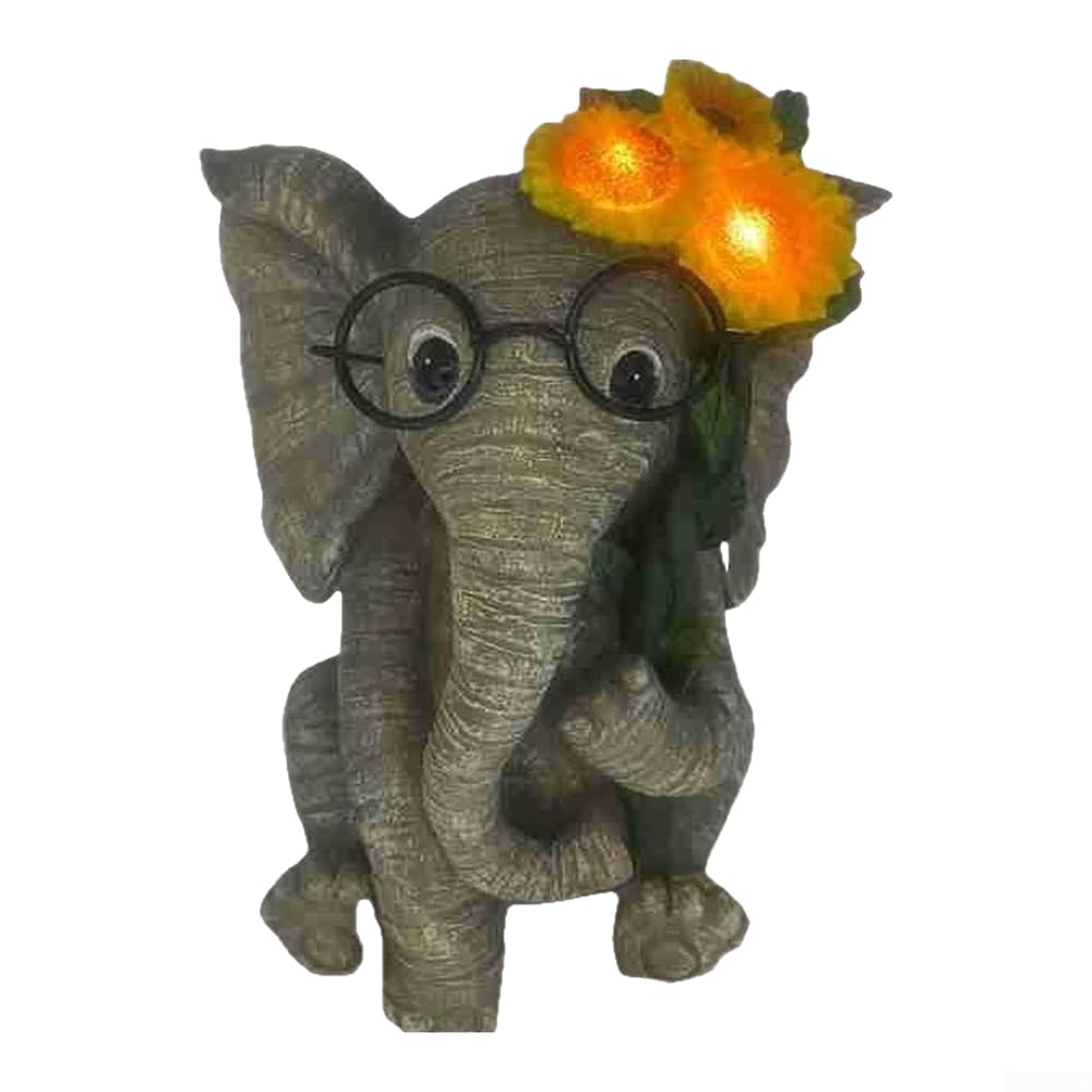 per decorazione Cortile Elefante Resina Meteo per decorazione