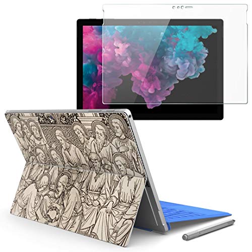 igsticker Surface pro6 pro2017 pro4 ��p�X�L���V�[�� �K���X�t�B���� �Z�b�g �t���ی� �t�B���� �X�e�b�J�[ �A�N�Z�T���[ �ی� 016390 �G��