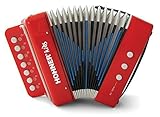 Hohner Kids UC102R Musical Toy Accordion Effect by Hohner Inc, USA