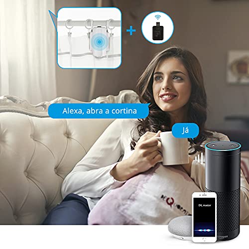 BENEXMART WiFi Tuya Cortina inteligente Robô do driver Vida inteligente Alexa Google Home Controle p