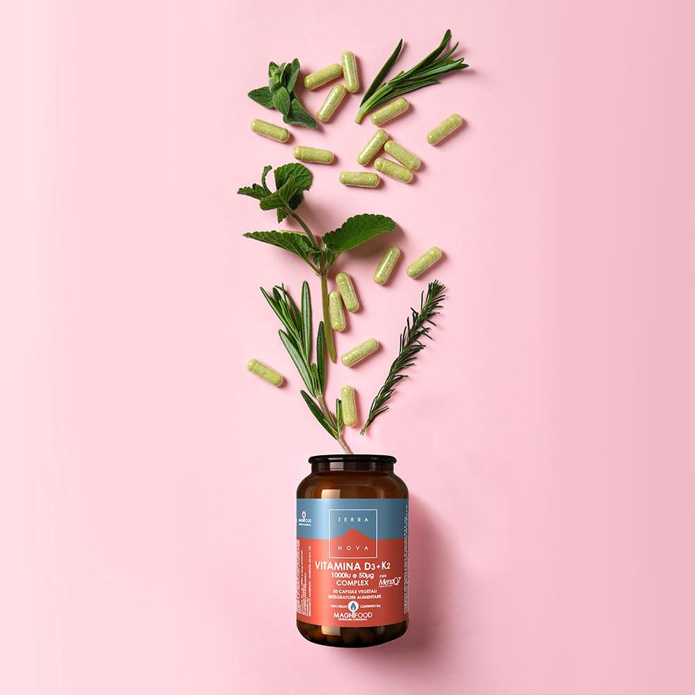 Vitamina D3 + K2 (1000 iu e 50 μg) 50 CPS 2 PEZZI CONFEZIONE RISPARMIO