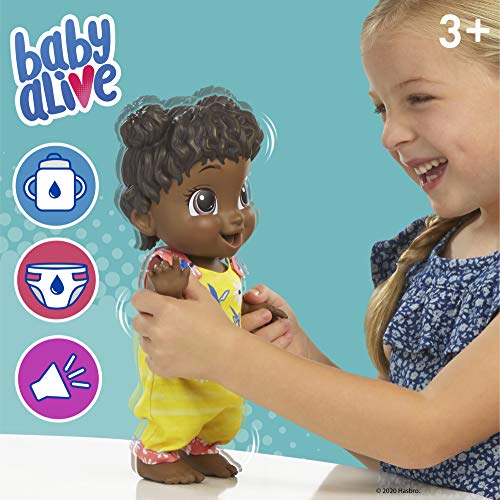 Hasbro Baby Alive Bébé Sautille Kangourou Cheveux Noirs - vue 5