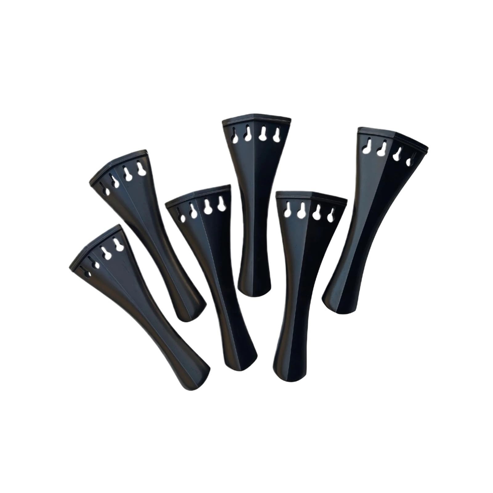 Cordiere for violino in legno di ebano da 6 pezzi Accessori for violino a grandezza naturale 4/4