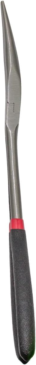 KING 11-Inch Long Reach 15-Degree Bent Long Nose Pliers