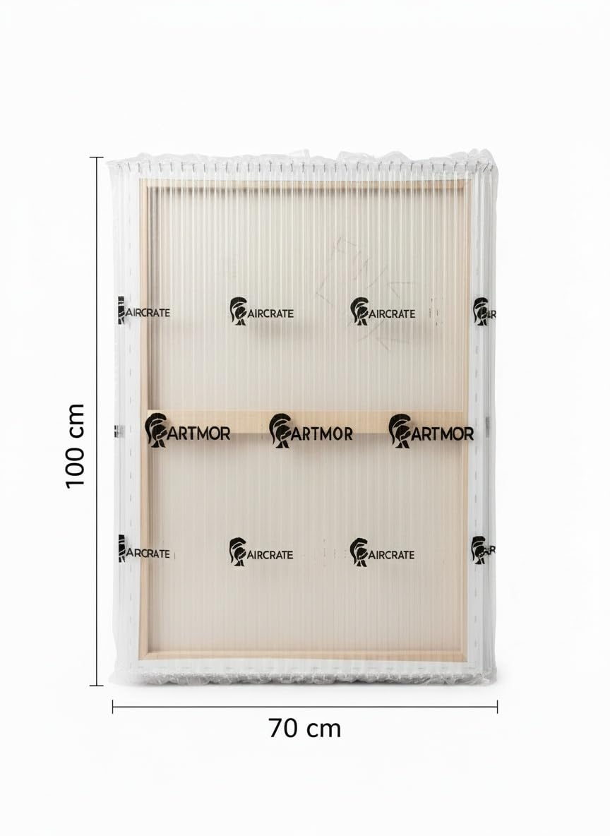 Embalaje proteccion hinchable para cuadros, televisores, marcos, espejos. Perfecto para mudanzas y envios.(5, Mediano 100 x 72 cm)