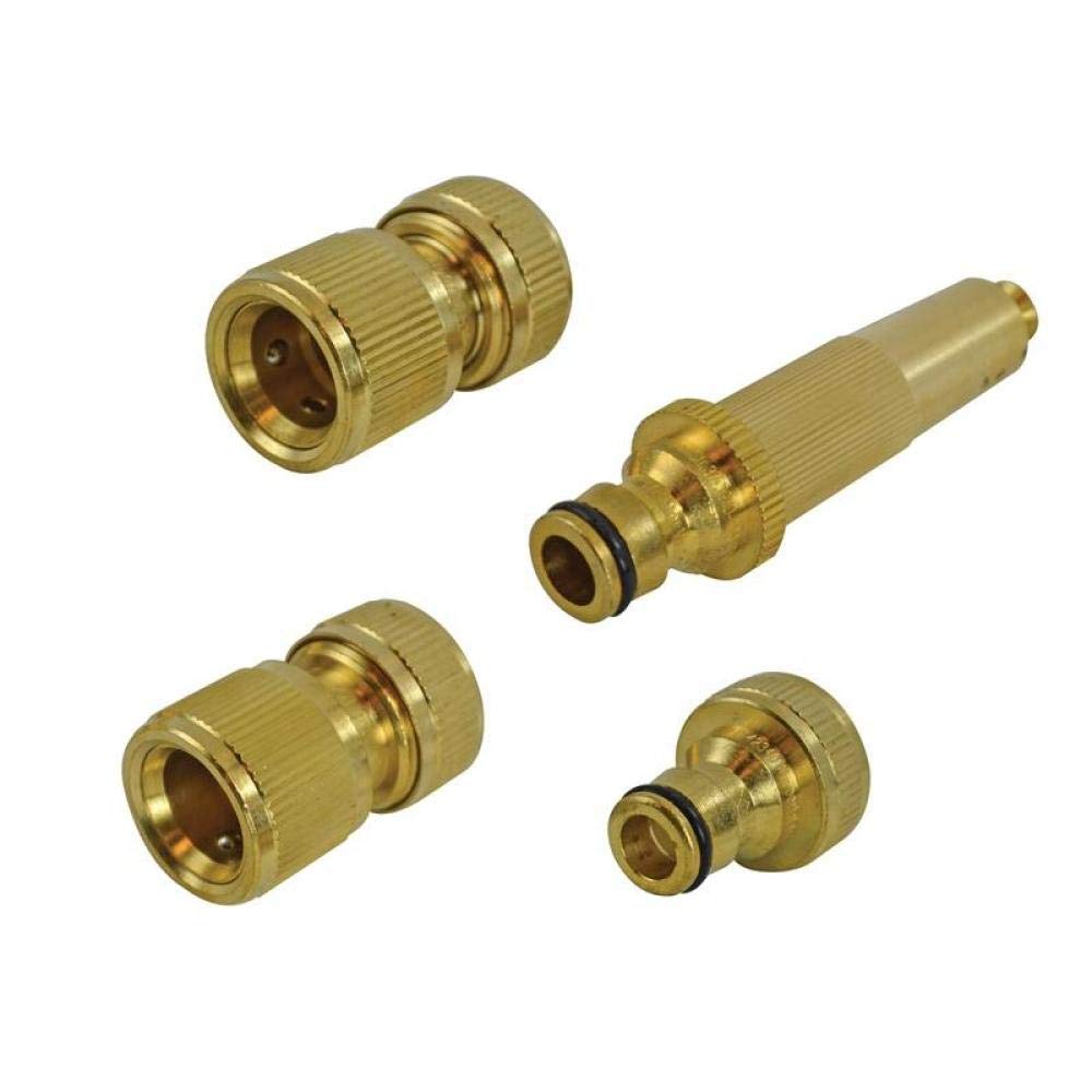 Faithfulll Brass Dual Tap Connector 12.5-19mm (1/2 - 3/4in) FAIHOSETC