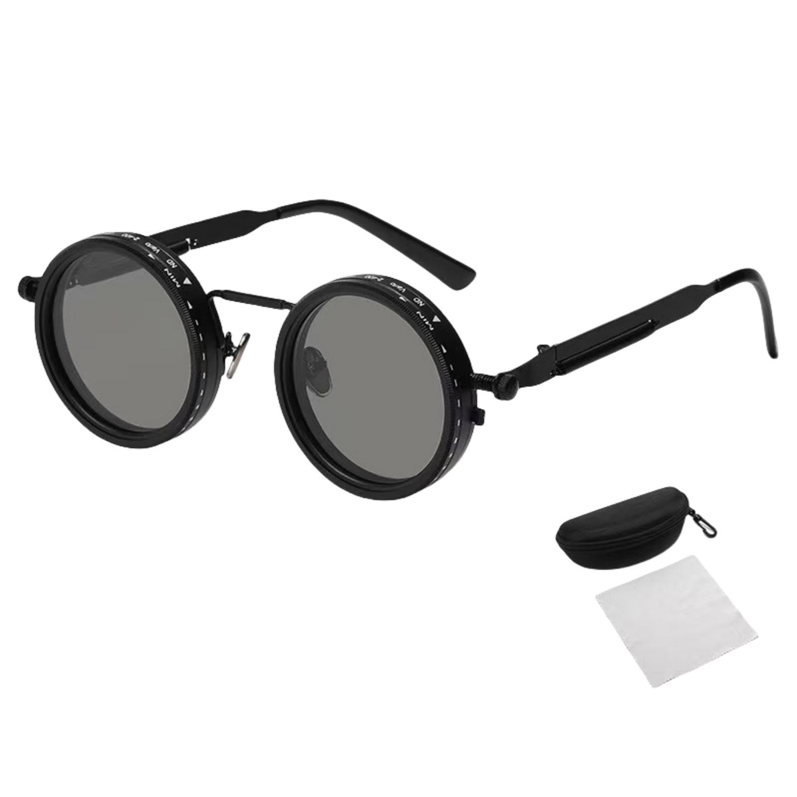 Amazon.co.jp: 調節可能なメガネ 回転調節可能な明るさ 調光