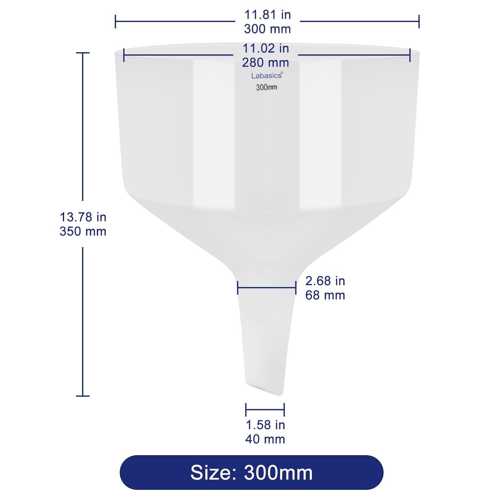 Porcelain Buchner Funnel - Lab Filtration -2
