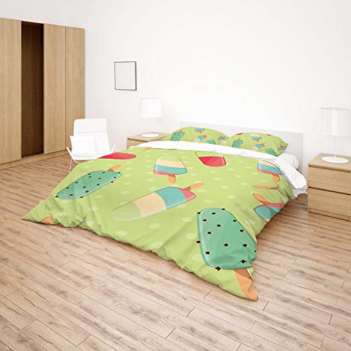 Parure de lit durable et hypoallergénique en microfibre douce - 5