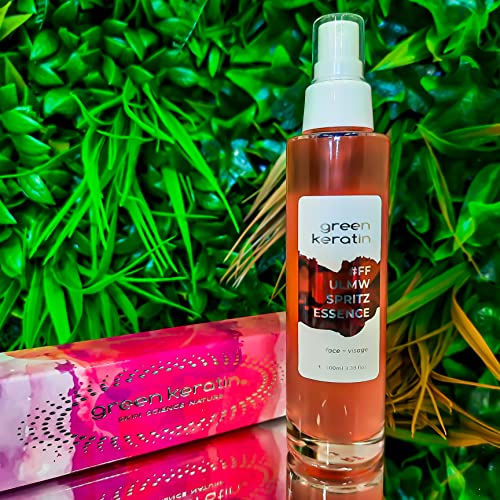 Green Keratin ULMW SPRITZ - Essence pour le visage, Sans Parfum, 100ml Cover