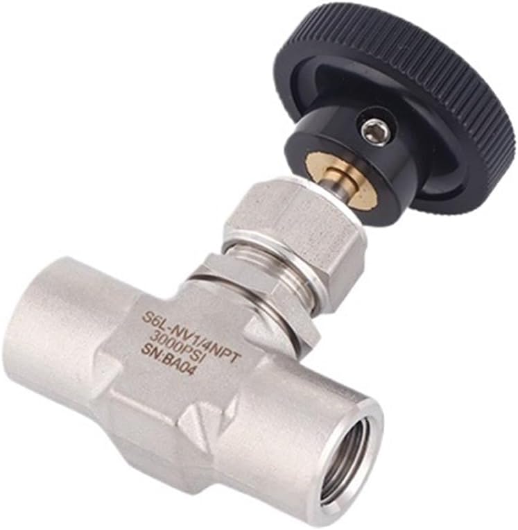 316 Card Sleeve Needle Valve Globe Fine Adjustment Valve(6mm)