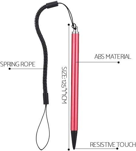 Miniatura 7 de Lápiz óptico para pantallas táctiles, lápiz capacitivo de punta fina, lápiz capacitivo resistente, lápiz óptico de punta dura para pantalla táctil,
