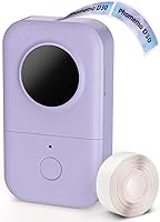 Vista 10 de Phomemo D30 - Etiquetadora portátil con cinta, Bluetooth, con múltiples plantillas disponibles para teléfono inteligente, fácil de usar