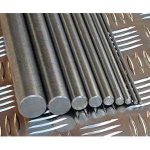 Bright Mild Steel EN1A Round Bar – 1000mm (1m) – All Diameters (4mm x 1000mm)