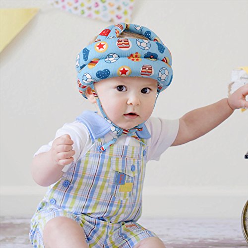 Toddler Helmet Baby Safety Helmet Infant Bumper Helmet Hat, Star2