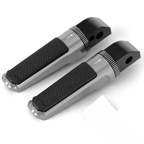 Motorrad Fußrasten, Für Triumph Tiger 1200 Standard 2012 2013 2014 2015 2016-2024, Motorrad Änderung Fußrasten Pedale, Fußstütze Zubehör,Grey