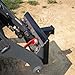Titan Attachments Mini Skid Steer Receiver Hitch Mount Plate, 1/4