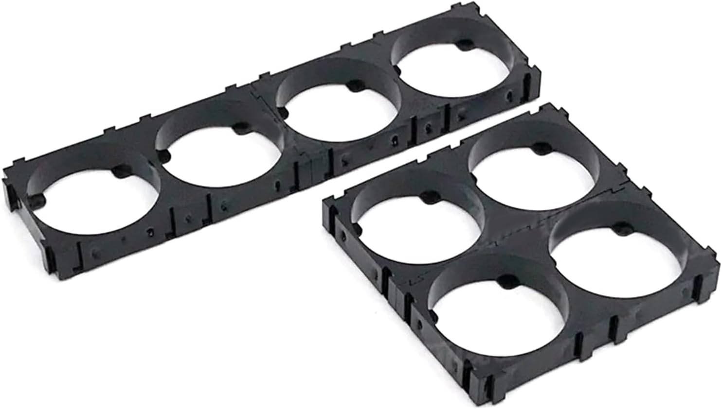 Lightweight ABS Battery Casing Battery Enclosure with 32650/32700 Four Link Holder Shell