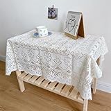 Motifs floraux roses : la nappe est conçue avec des motifs floraux roses, spécialement conçue pour les mariages et parfaitement assortie à des thèmes bohèmes, ou modernes. La belle dentelle brodée vintage ajoute une élégance supplémentaire à votre décoration de mariage.