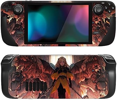 PlayVital Full Set Protective Skin Decal for Steam Deck, Custom Stickers Vinyl Cover for Steam Deck Handheld Gaming PC - Tear Down