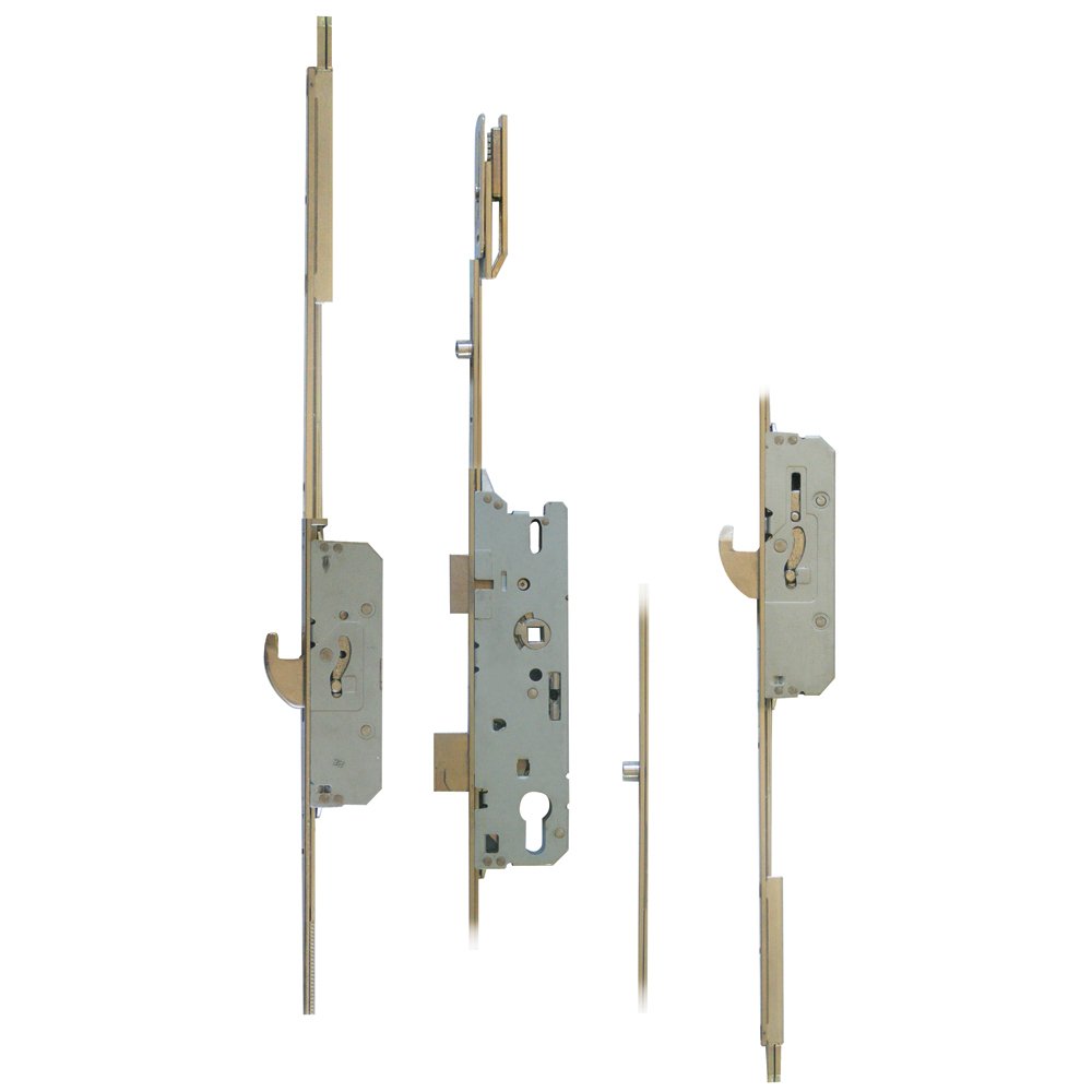 Fuhr 856 Type 6 Lever Operated Latch & Deadbolt With Shootbolts - 2 Hook & 2 Roller