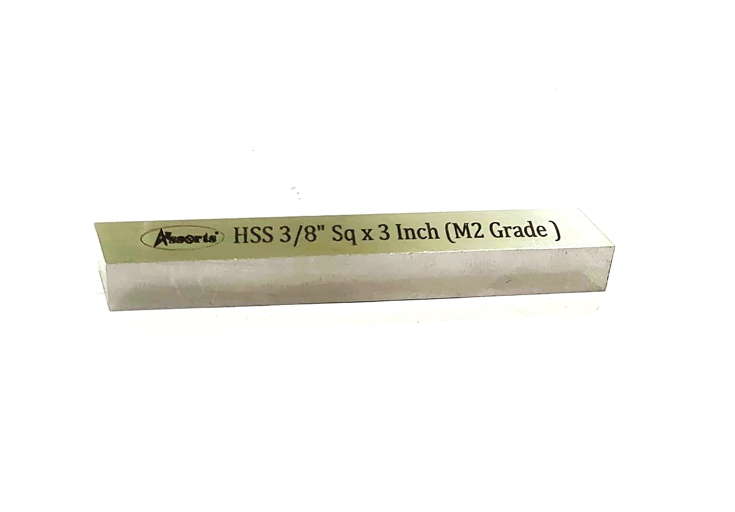 Pack of 5 HSS M2 Cutting Tool Bits (3/8" Square x 3" Long) for Milling Fly Cutters, Lathe Turning Tools & Metal Shaping, Hardened and Precision Ground High-Speed Steel Tool Blanks