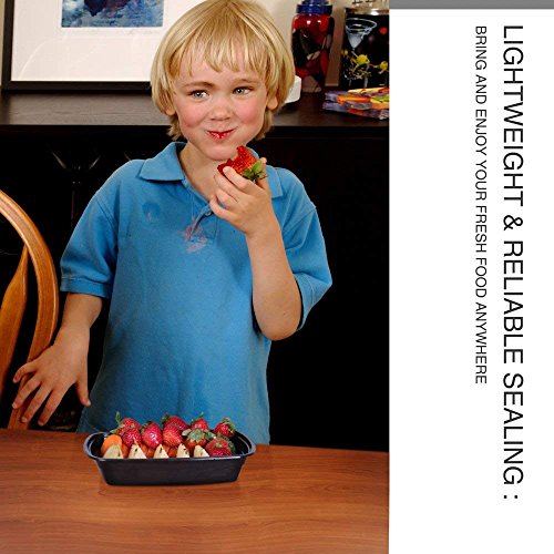 Glotoch Meal Prep Container Reusable,50Pack 32Oz Plastic Food Prep Containers With Lids,Bpa Free,Microwave, Dishwasher Safe Disposable To Go Containers For Food,Leftover,Single Compartment #TOP5