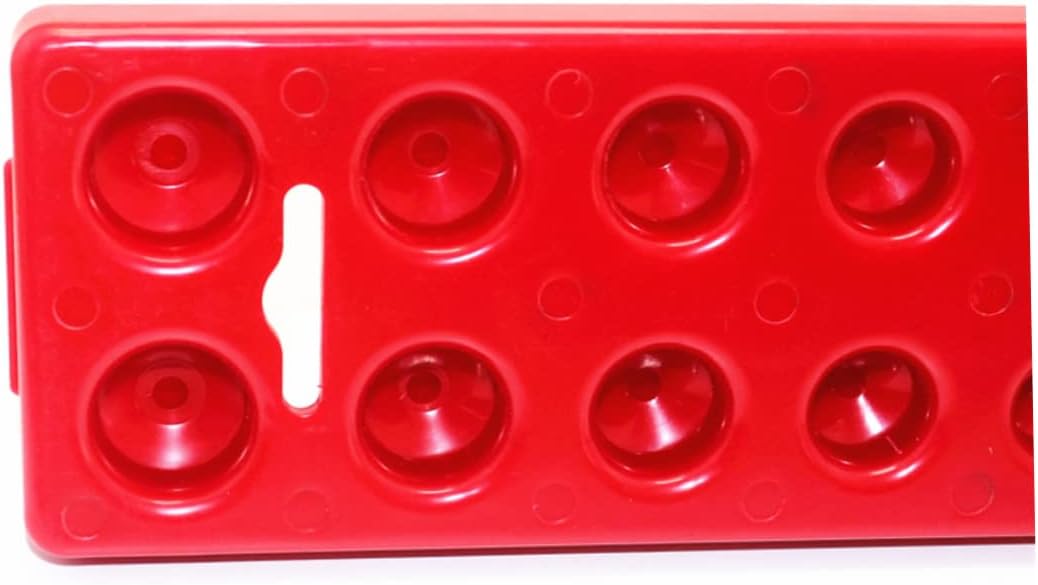 6pcs Metric Socket Tray Rack Socket Organizer Storage Plastic Holder for 1/4 3/8 1/2