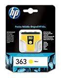 Lieferumfang: HP 363 Original Druckerpatrone (C8773EE) gelb, Recycling-Anleitung