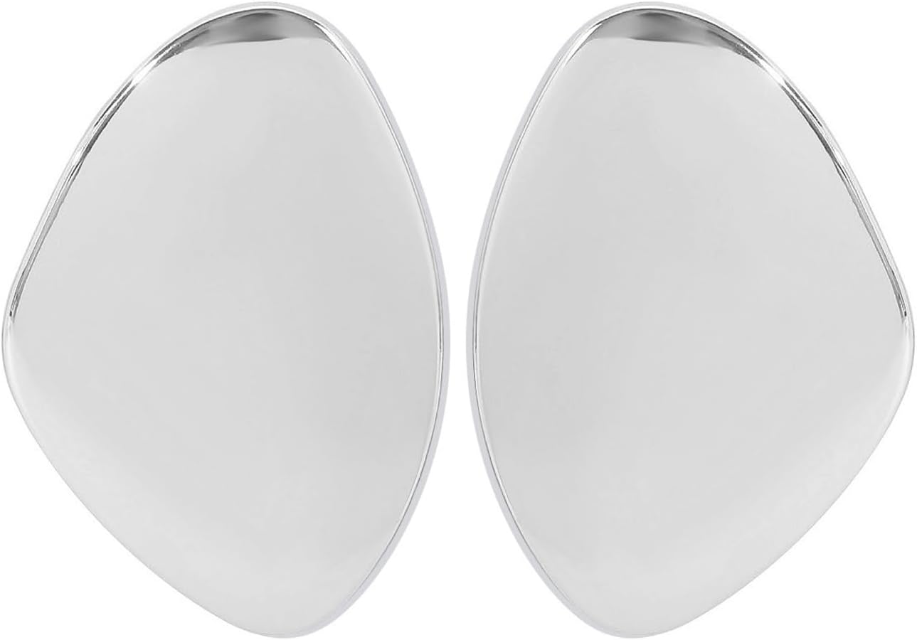 Chunky 14K Gold Earrings Exaggerated Punk Plain Drop Dangle Earrings Irregular Geometric Statement Earrings Jewelry Accessory Presents for Women Wife - Image 7